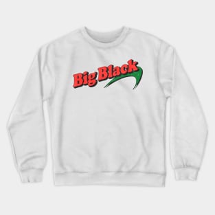 Retro 80s Style Big Black / Newport Design Crewneck Sweatshirt